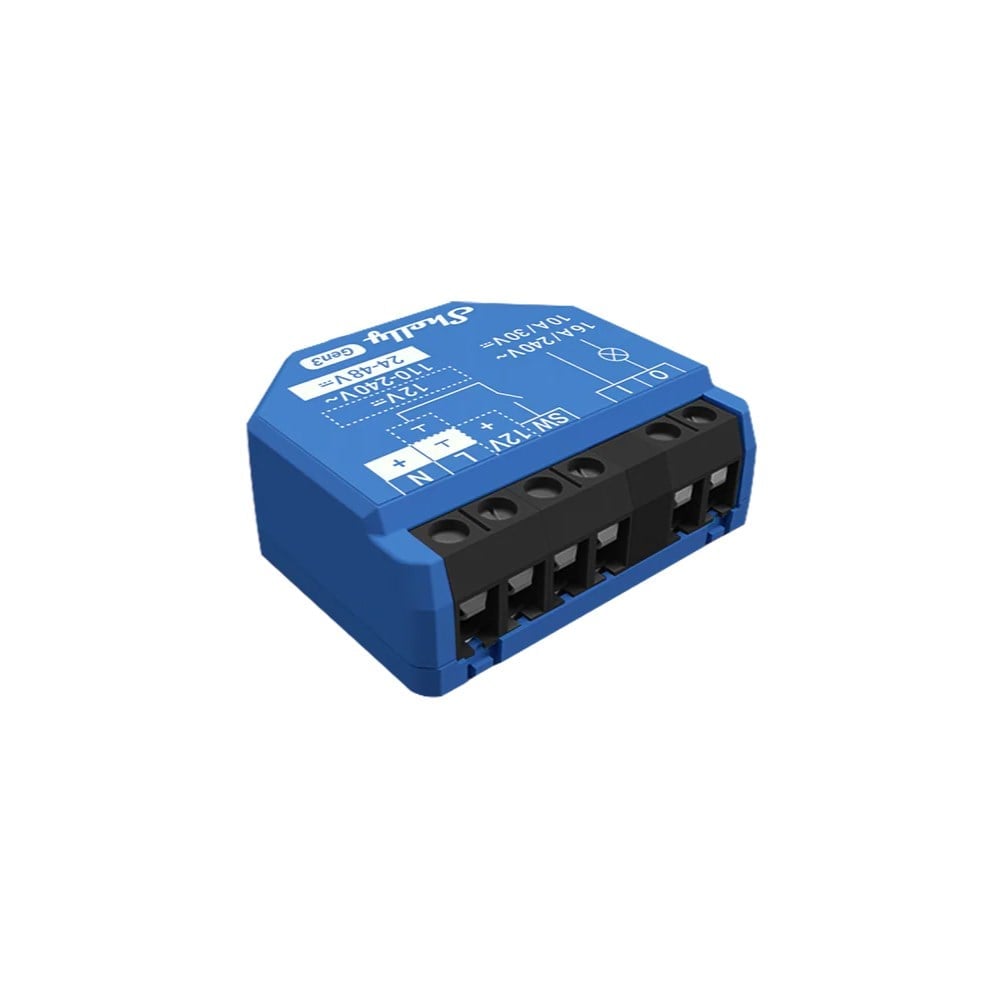 Shelly 1 Mini Gen3 kuru kontak akıllı röle