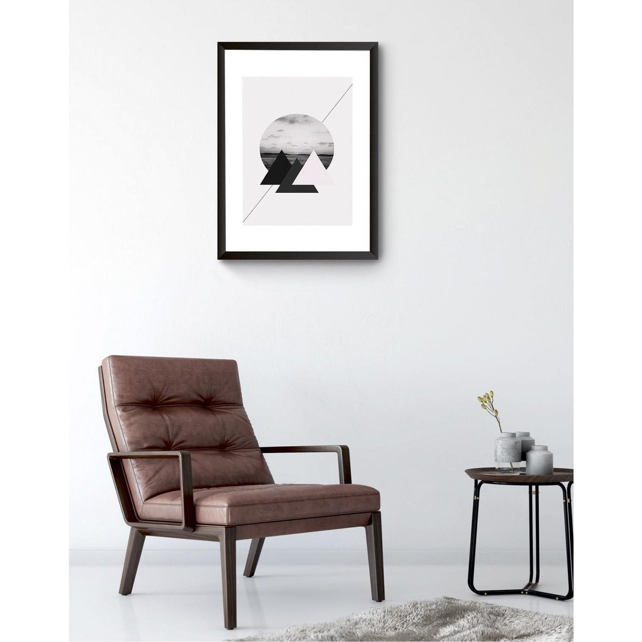 TABLO 33.5X43,5 SİYAH TABLO