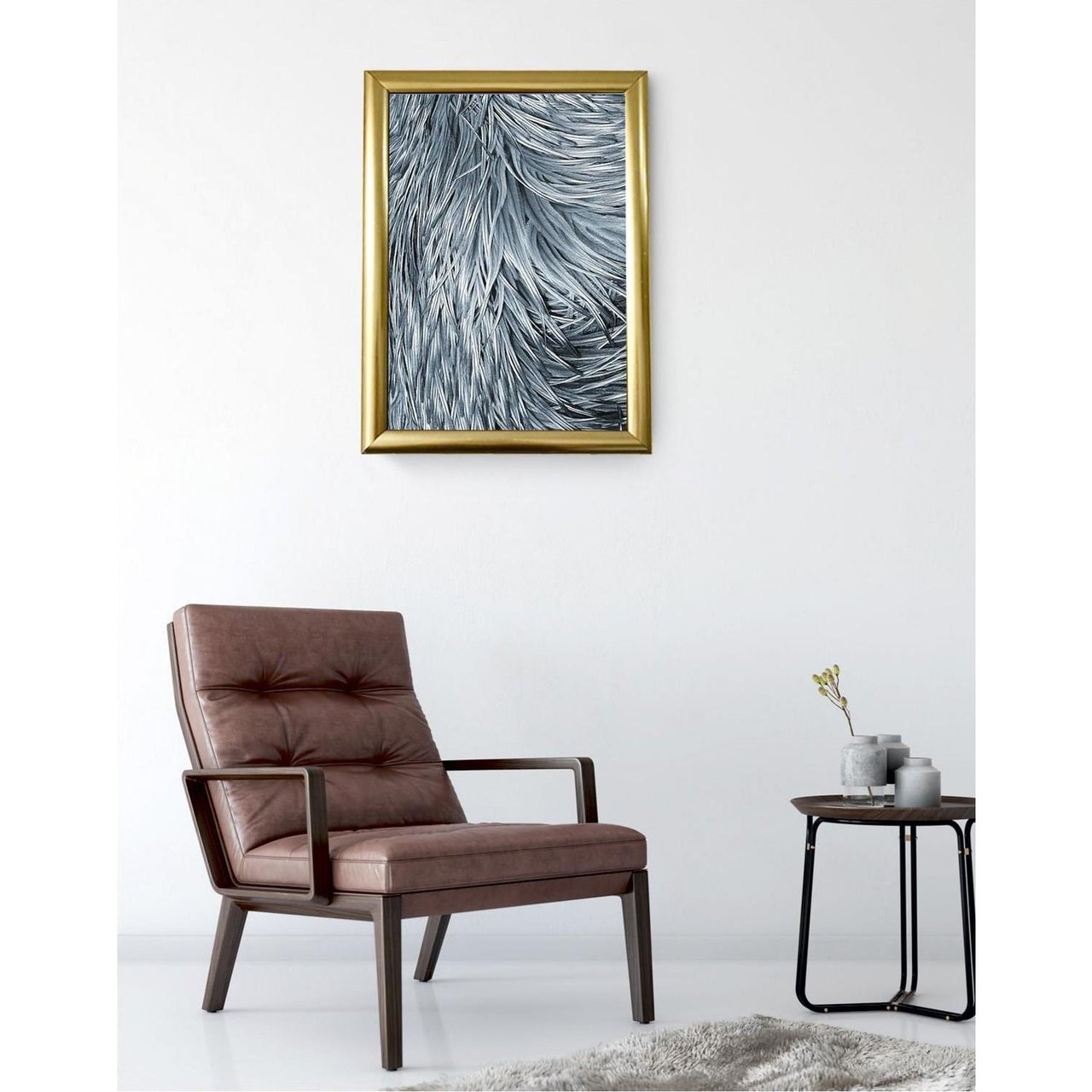 TABLO 33.5X43,5 GOLD TABLO