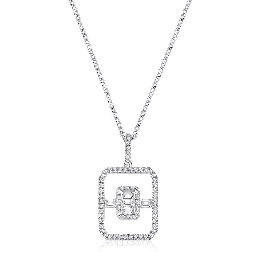 0.39 Ct Pırlanta Tasarım Kolye