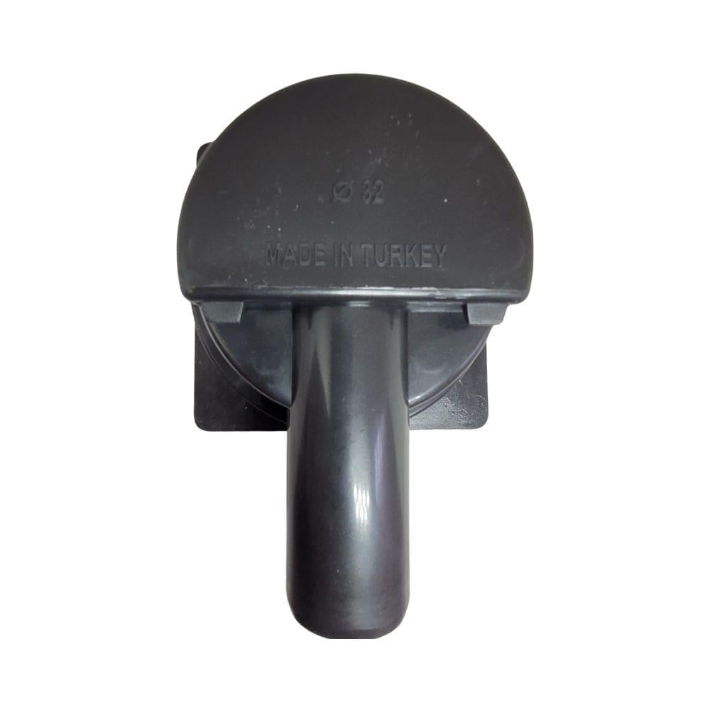 10x10 cm Yer Süzgeci 32 mm Yandan Çıkışlı Paslanmaz Izgaralı