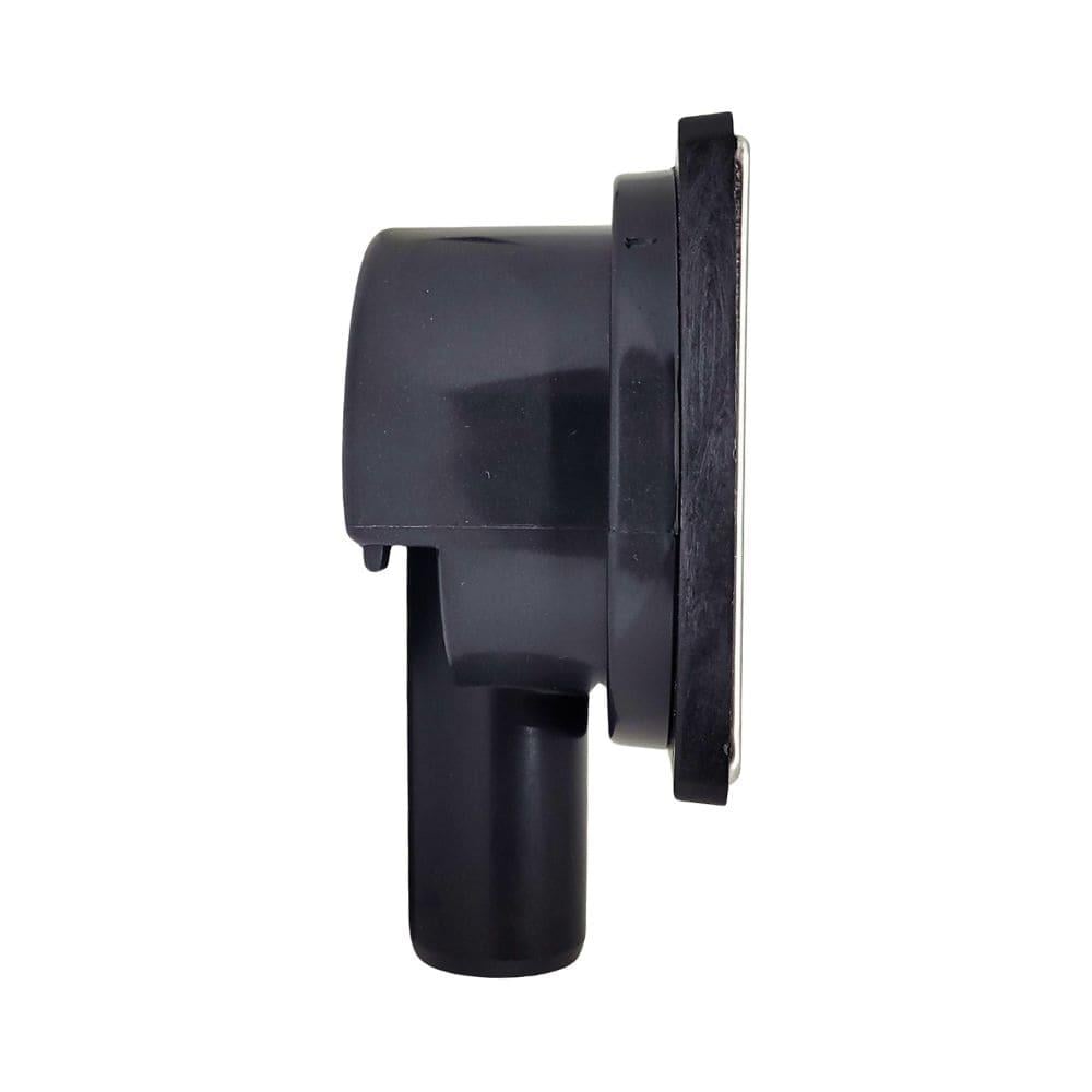 10x10 cm Yer Süzgeci 32 mm Yandan Çıkışlı Paslanmaz Izgaralı