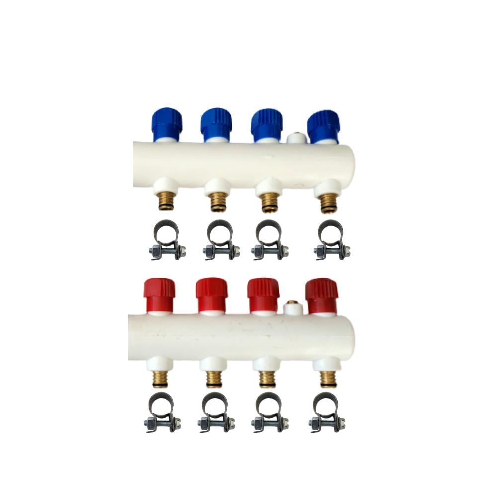 Pprc Kollektör Takımı 4 Ağızlı (Tork Kelepçeler Dahil)