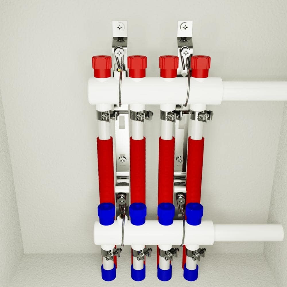 Pprc Kollektör Takımı 4 Ağızlı (Tork Kelepçeler Dahil)