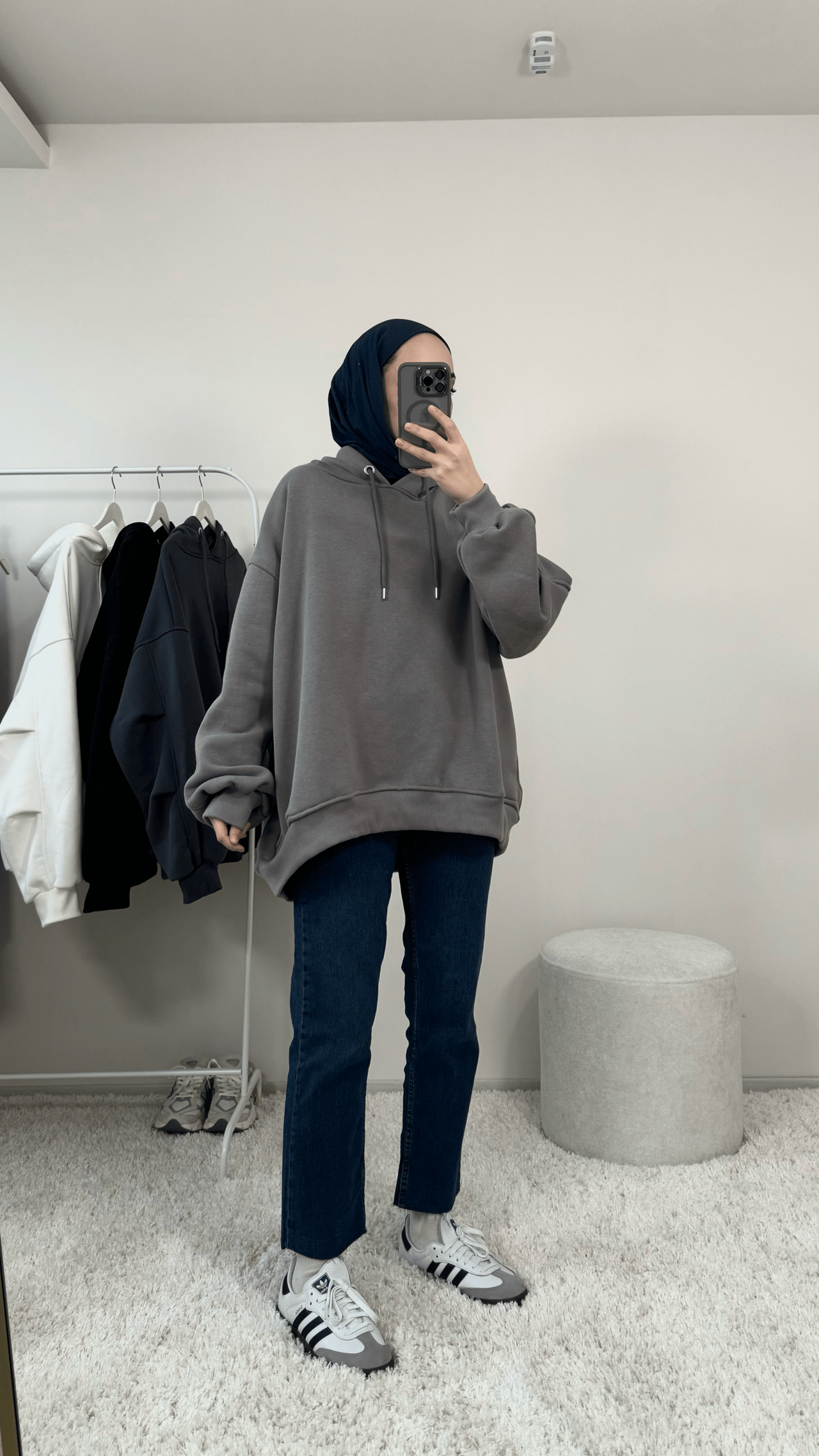 Cepli Oversize Sweatshirt Gri
