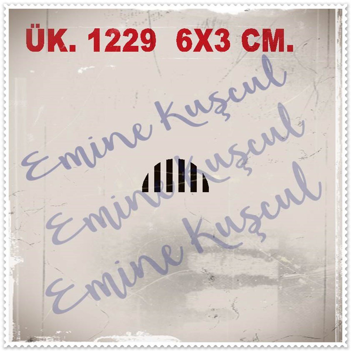1229 Yarım Daire Çizgi