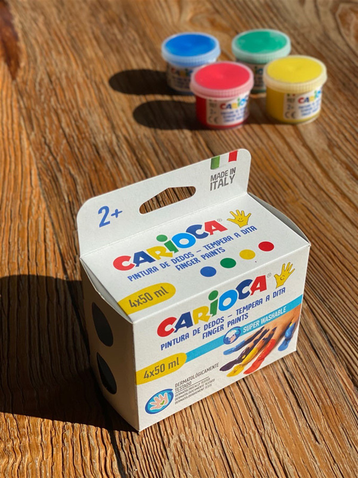 Carioca Parmak Boyası 4*50gr | emicraft.comCarioca Parmak Boyası 4*50grKids