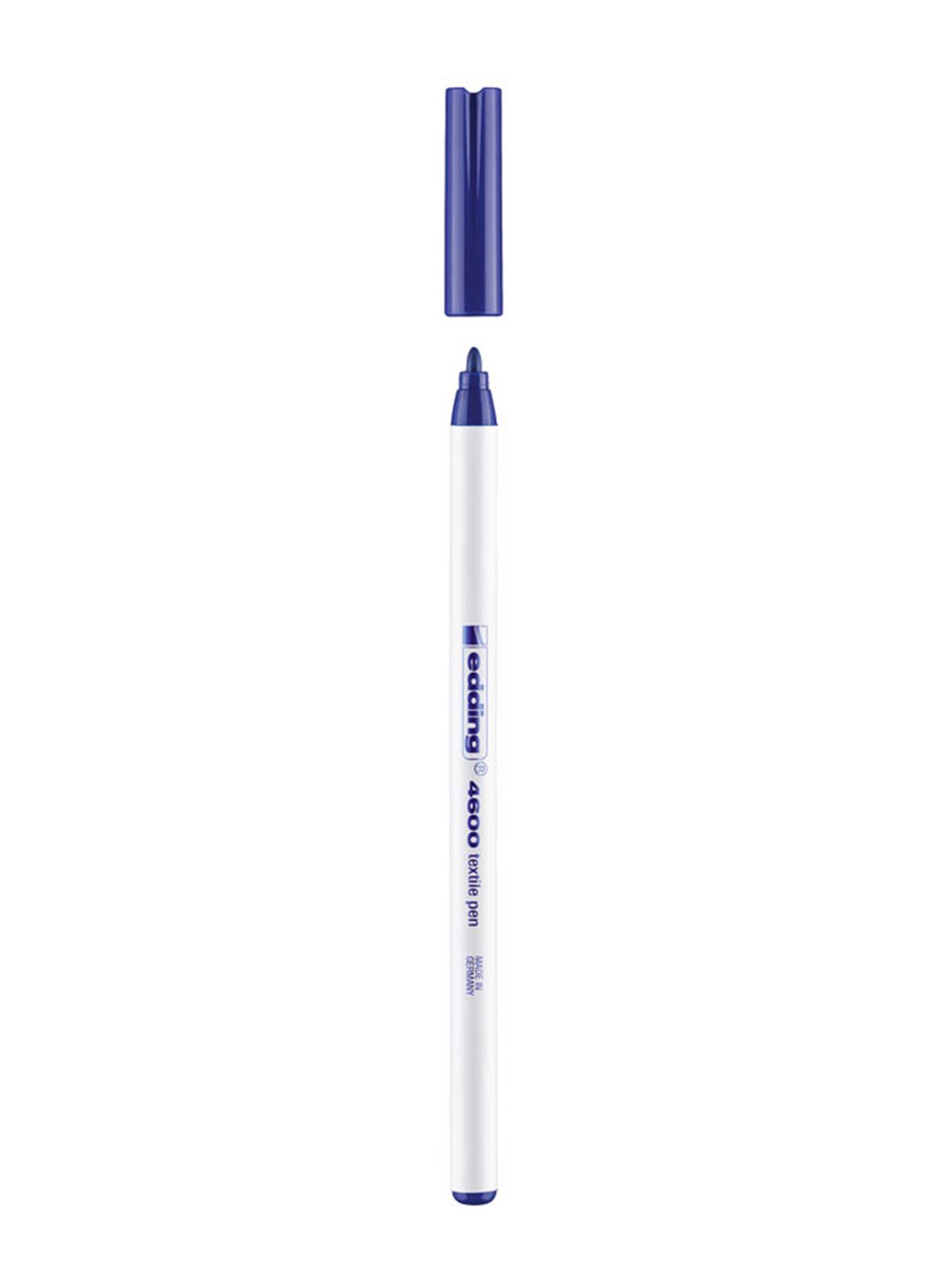 Edding 4600 Çok Koyu MaviTekstil Kalemi