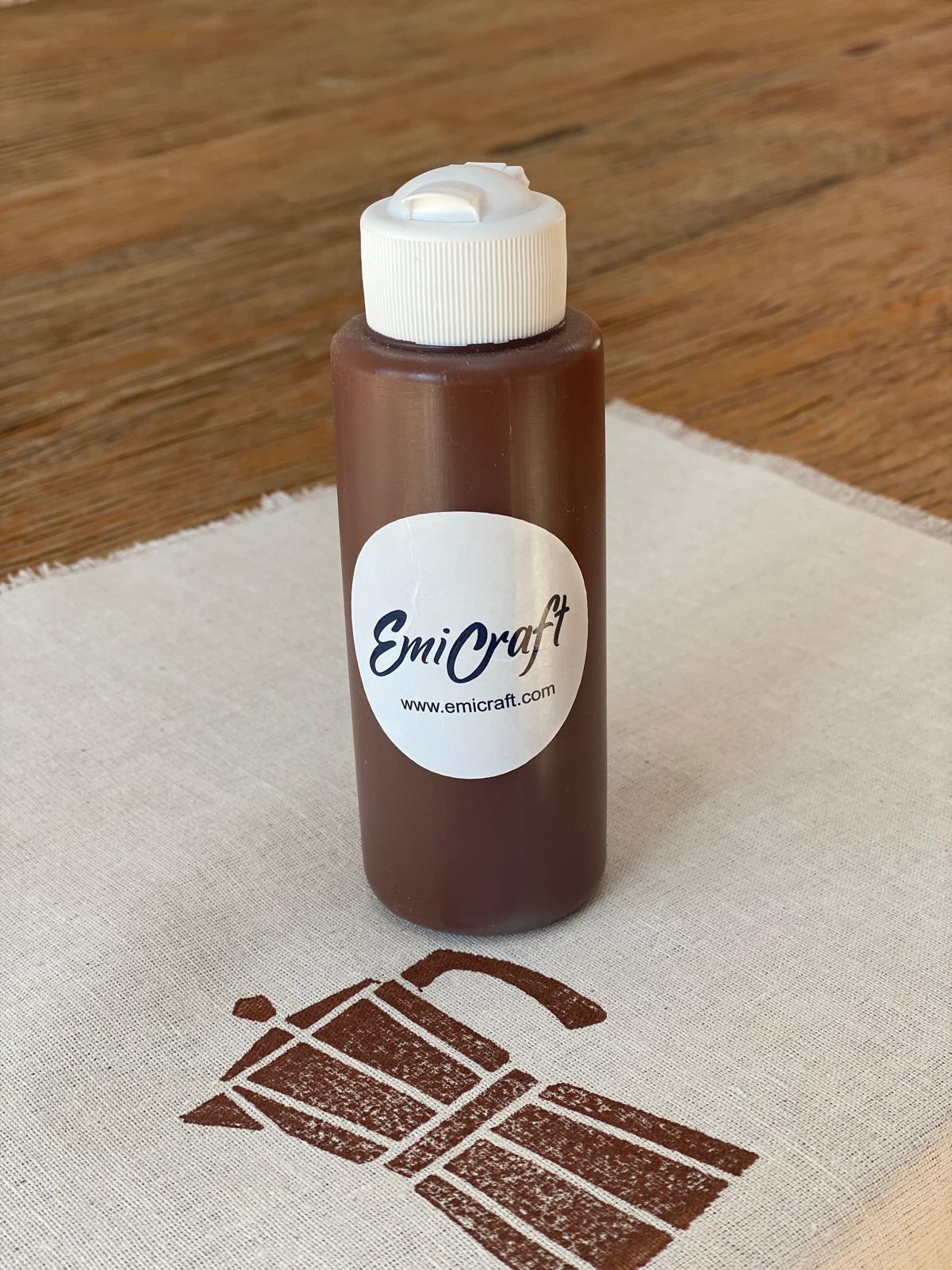 Brown 125mlFabric Dye