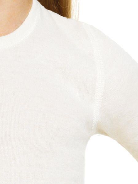 Angora Yünü Doğal Termal Çocuk Uzun Kollu Fanila (Unisex)