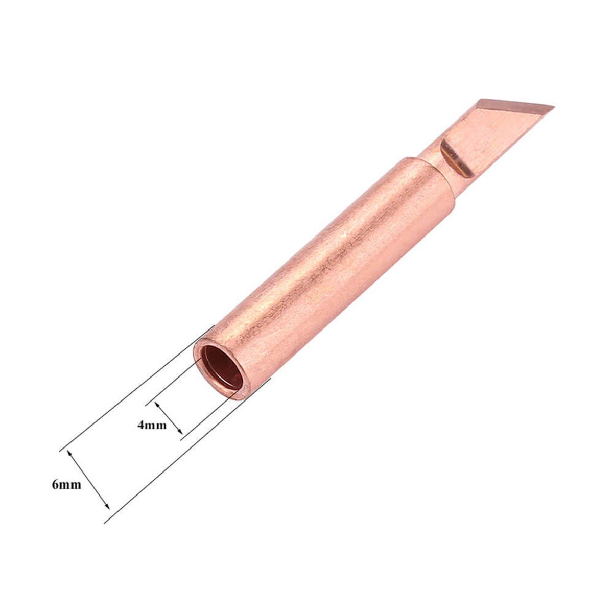Bakır 900m-t Yüksek Kalite Havya Ucu 5li Set 900m-t-k, 900m-t-ı, 900m-t-3c, 900m-t-b, 900m-t-2 PRA-5959498-8176