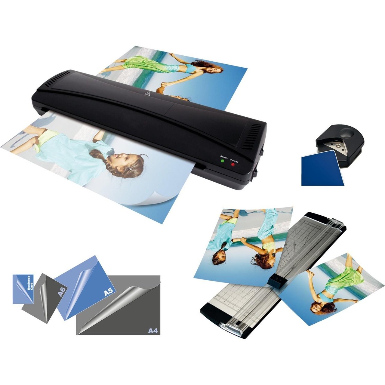 Sonex A4 Laminasyon PVC Kaplama Makinesi ( 4 in 1 Set ) 