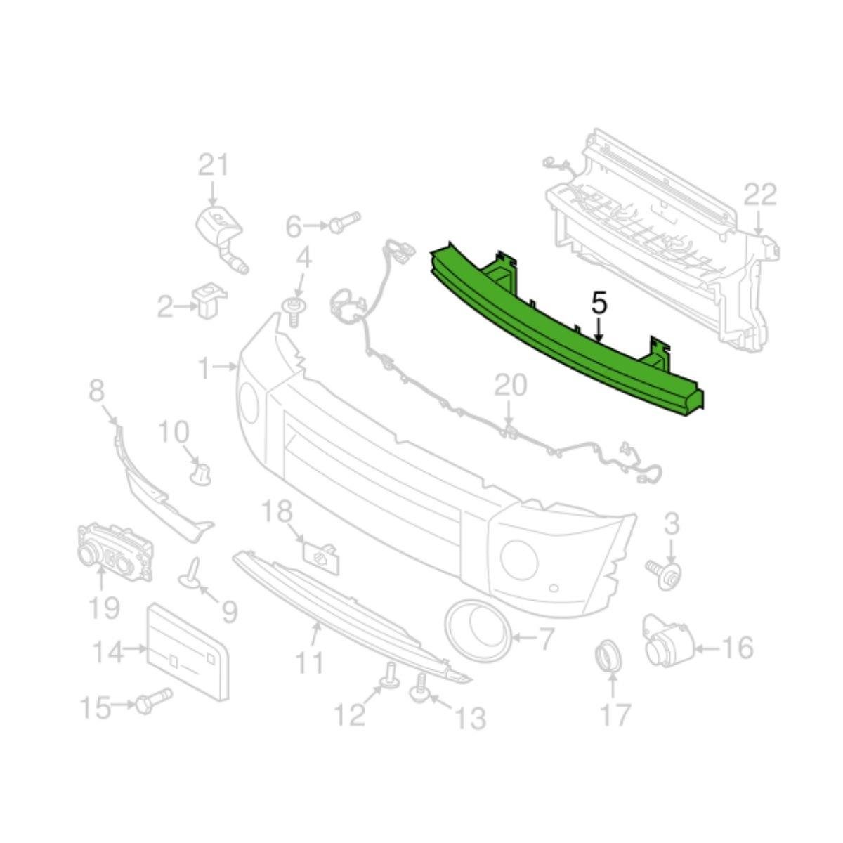 Range Rover Sport Discovery 4 Ön Tampon Bağlantı Traversi LR013926