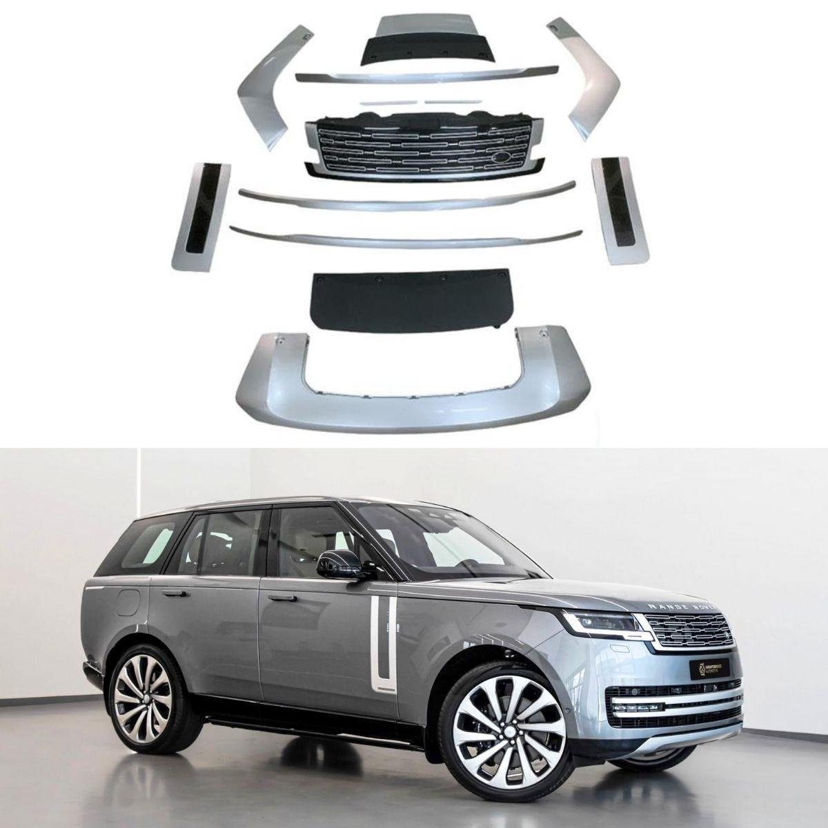 Range Rover Vogue Panjur ve Çıta Seti Gri