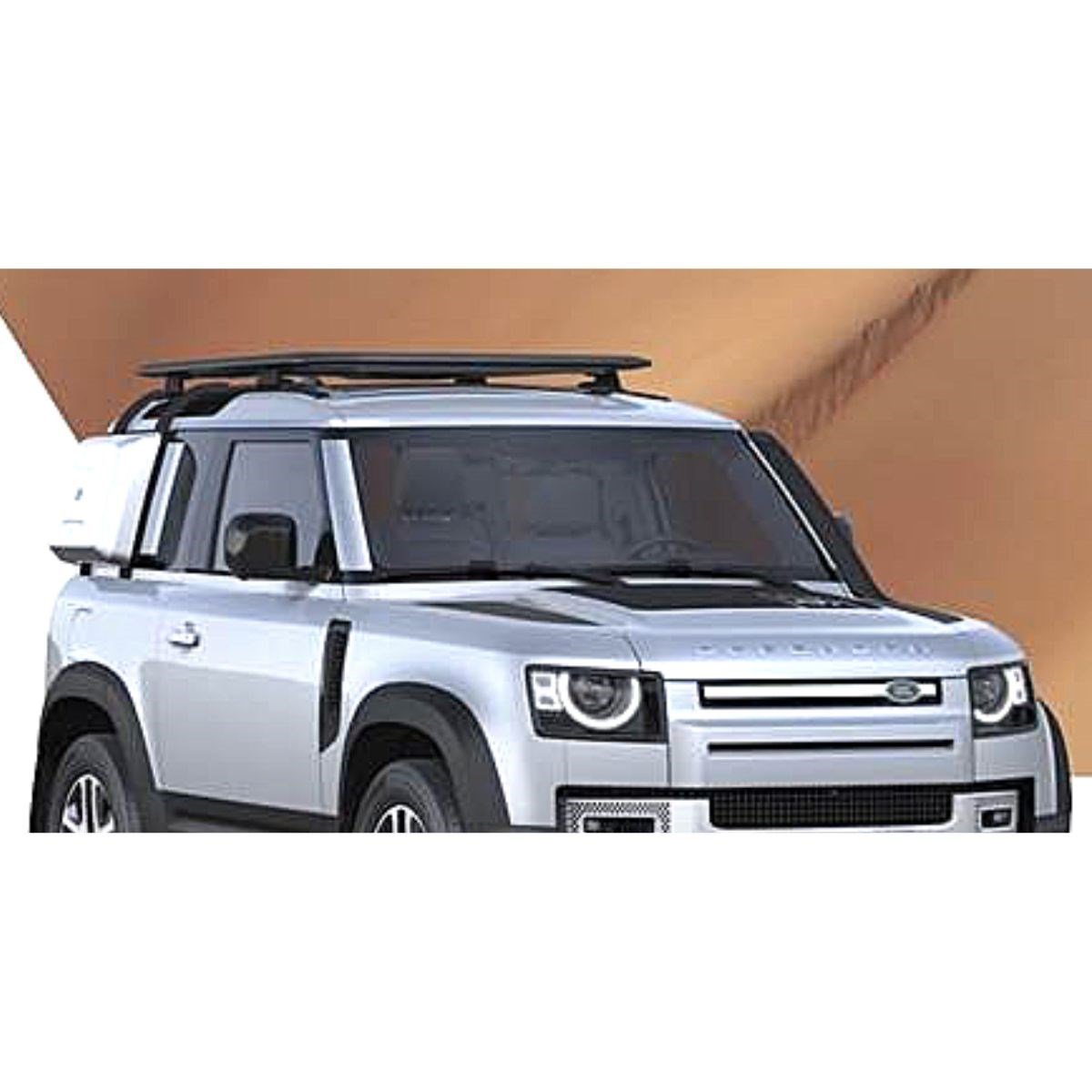 Yeni Defender 90 Tavan Sepeti Siyah VPLER0180