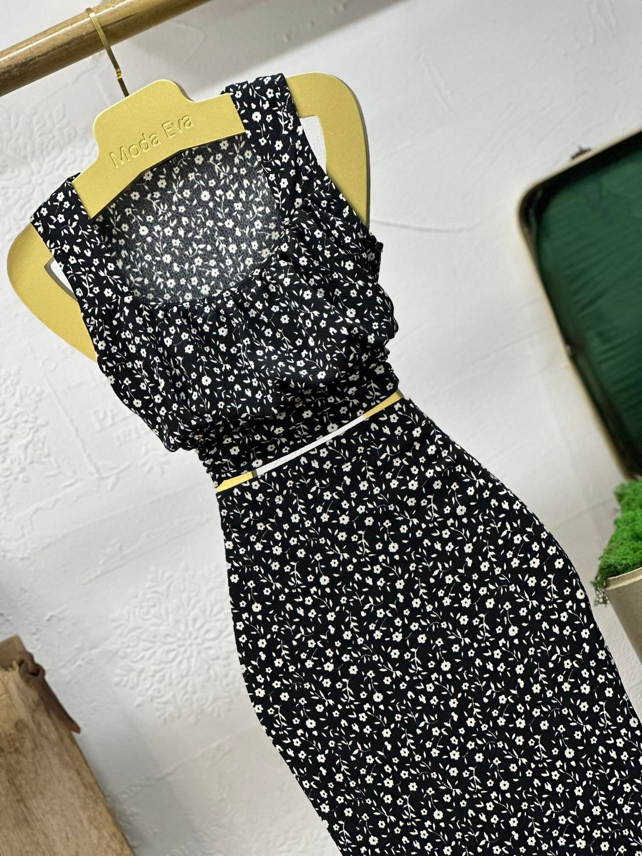 Bürümcük Kumaş Çıtır Desen Crop ve Etek İkili Takım 