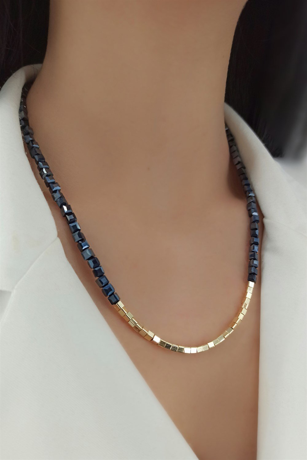 Kristal Boncuk Kolye TrKolye5943