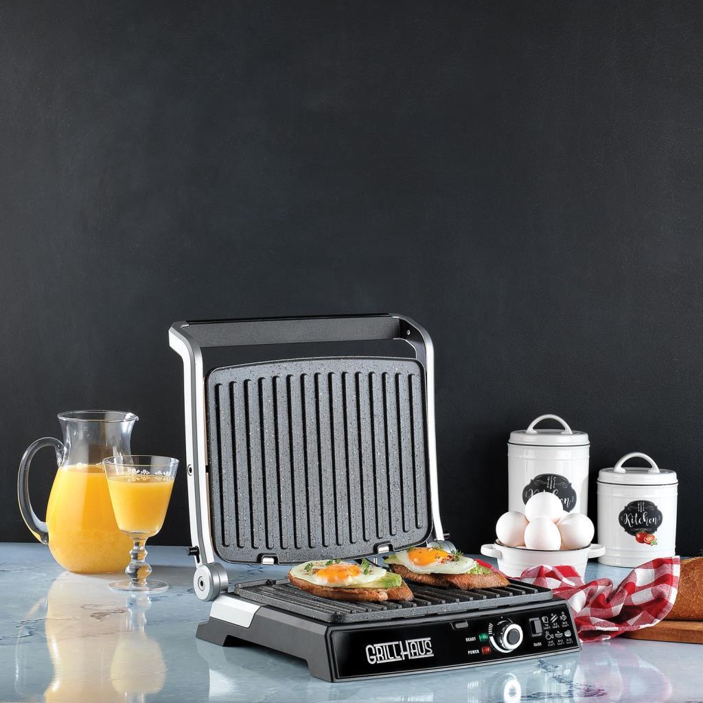 TOST VE IZGARA MAKİNASISCHAFERSchafer Grill Haus Tost Makinesi - Siyah