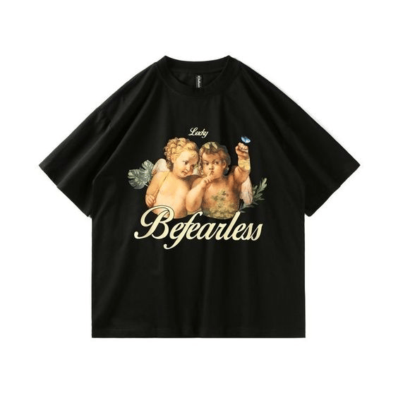 Befearless Detaylı Oversize Unisex T-shirt
