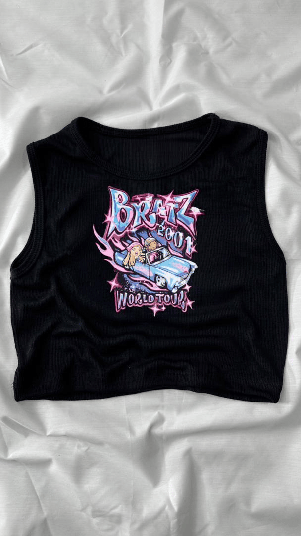 Bratz Detail Tech Crop Tank