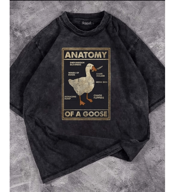 Duck Anatomy Eskitme T-shirt