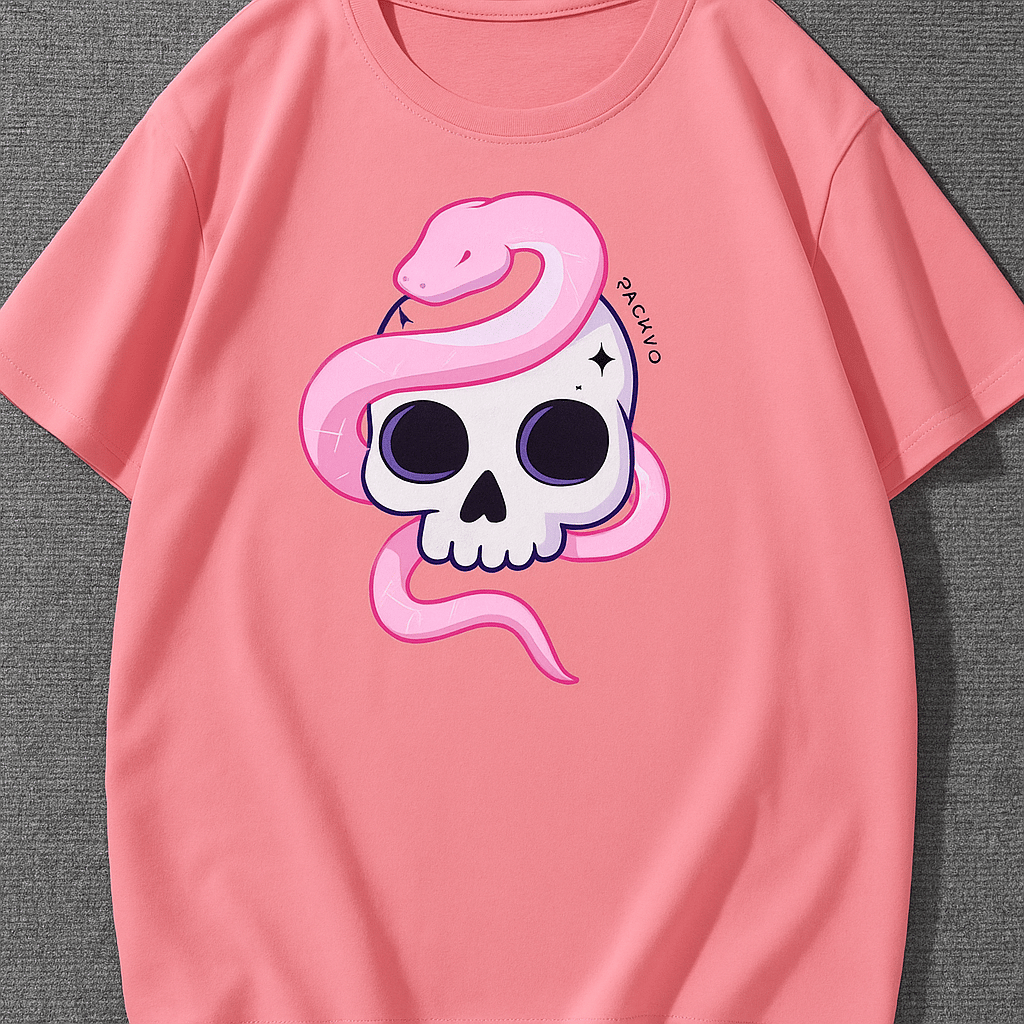 Snake Pembe T-shirt 