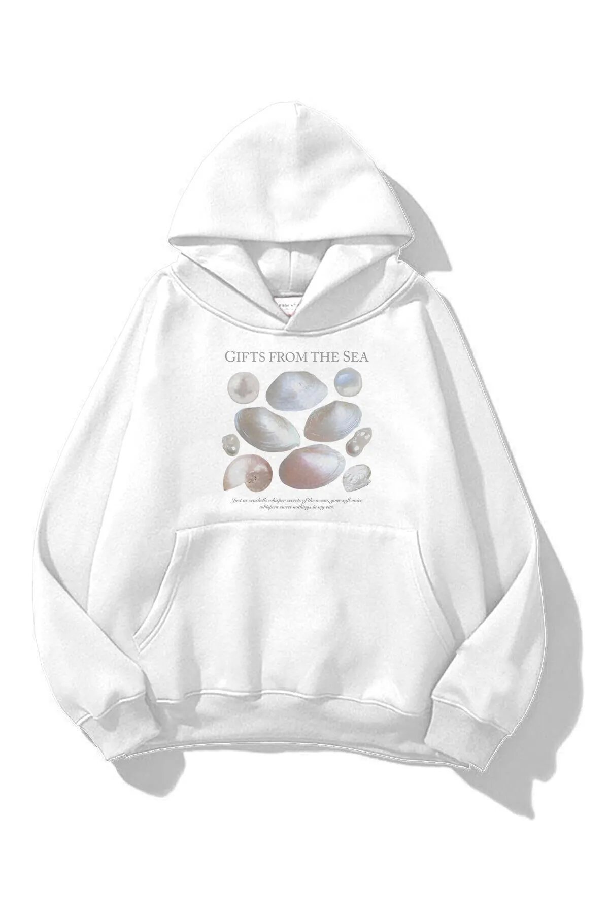 Unisex Gifts From The Sea Sweatshirt Beyaz