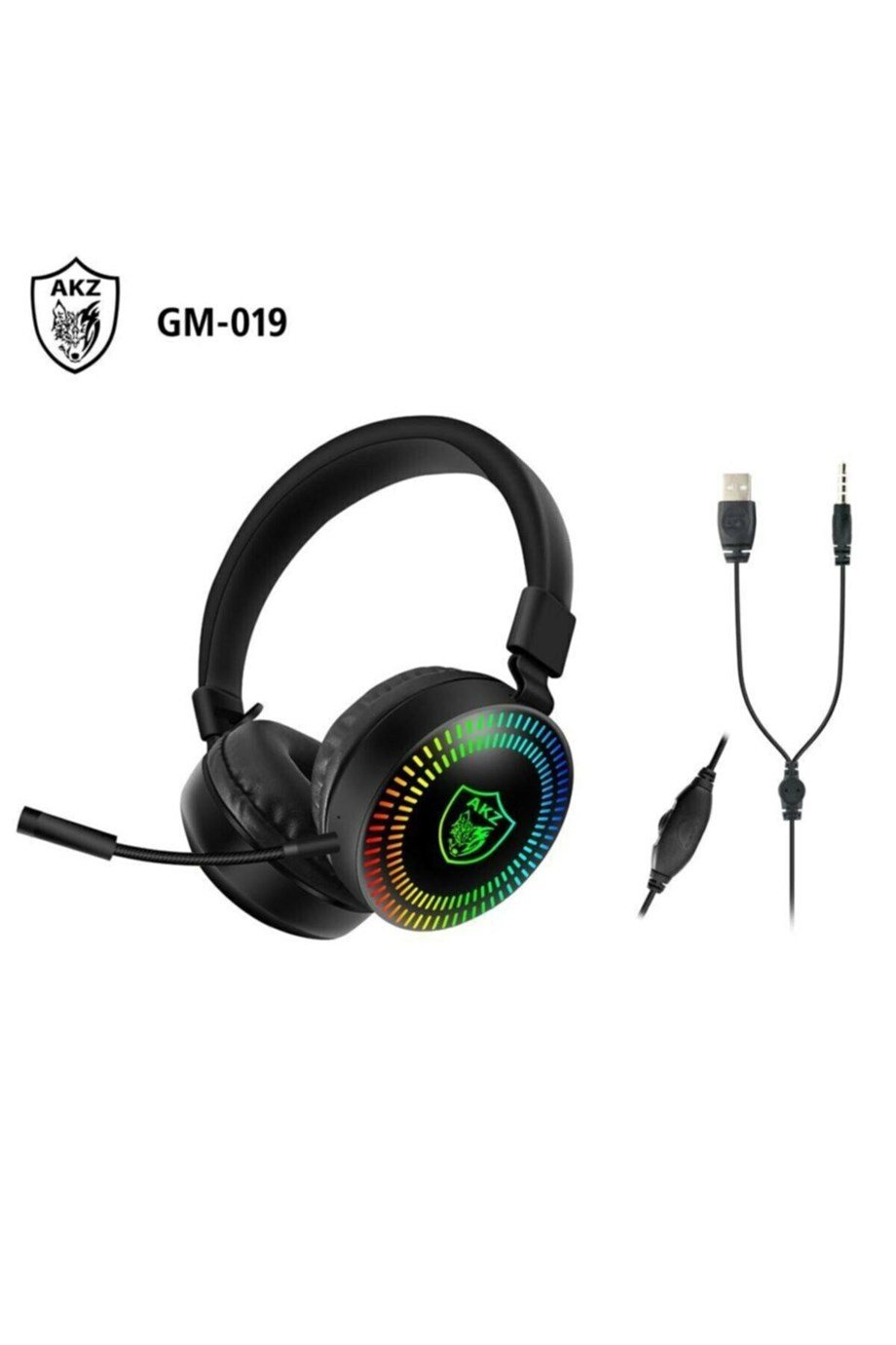 ACL GM-019 Stereo Sound Rgb Light Işıklı Oyuncu Kulaklık