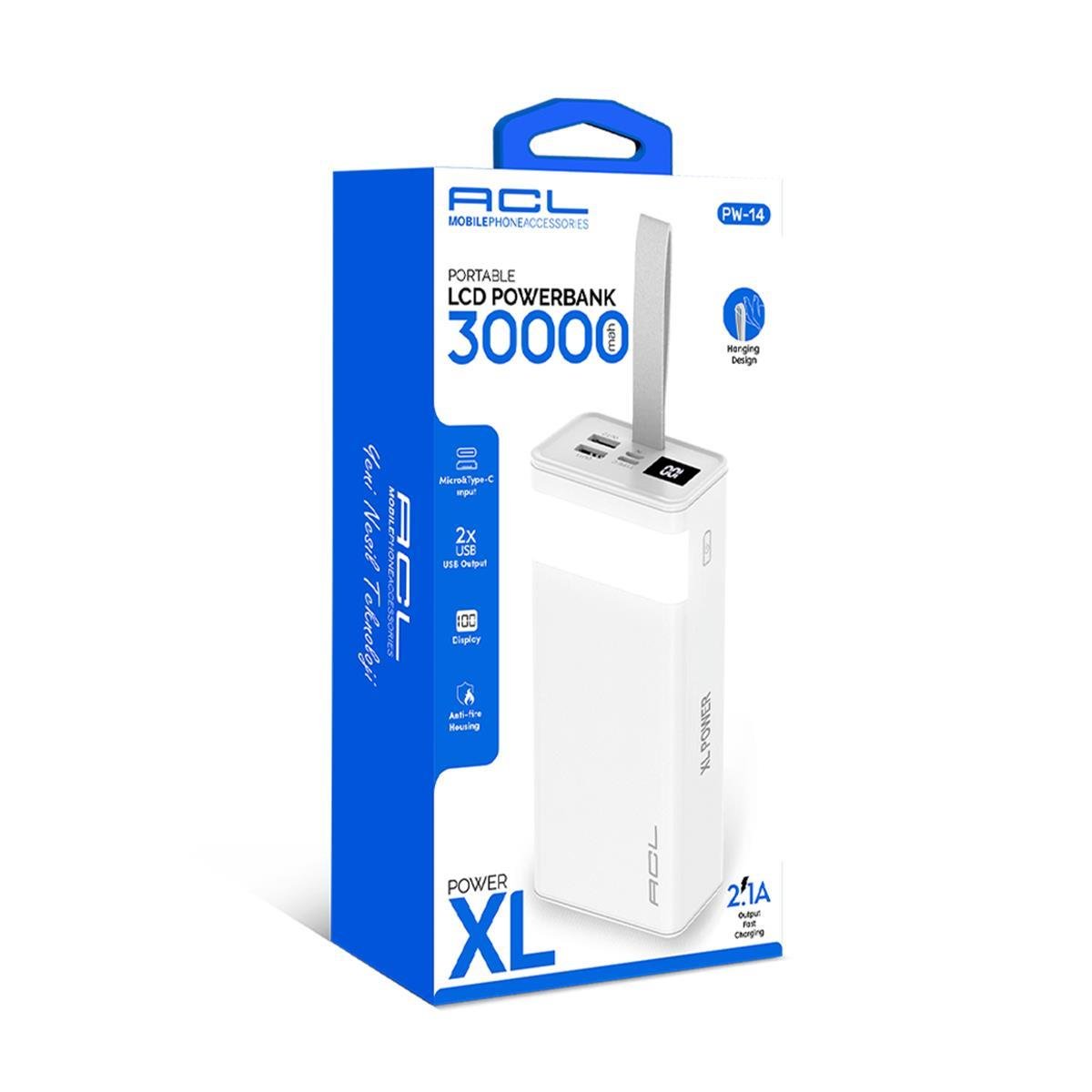 Acl Pw-14 30,000 Mah Taşınabilir Powerbank