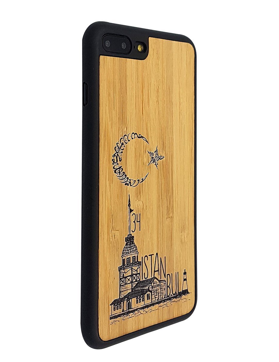 Ahşap İphone 8 Plus Kılıf
