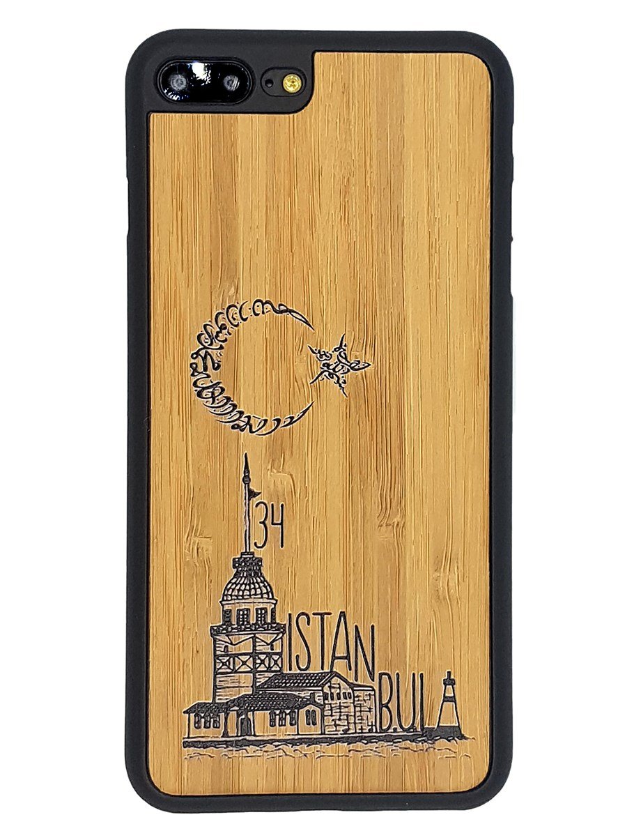 Ahşap İphone 8 Plus Kılıf