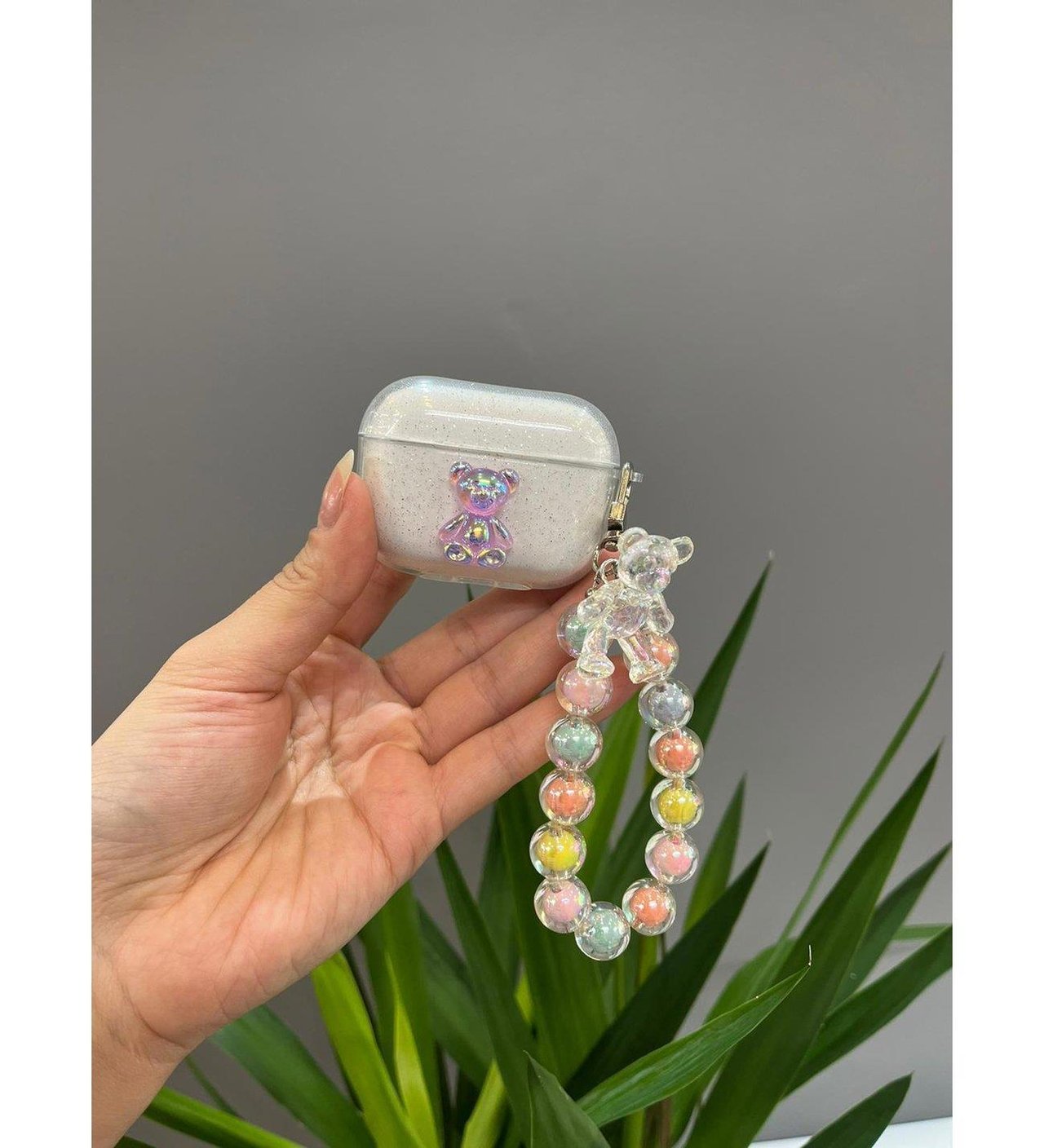 AirPods Pro 3 Boncuklu Silikon Kılıf