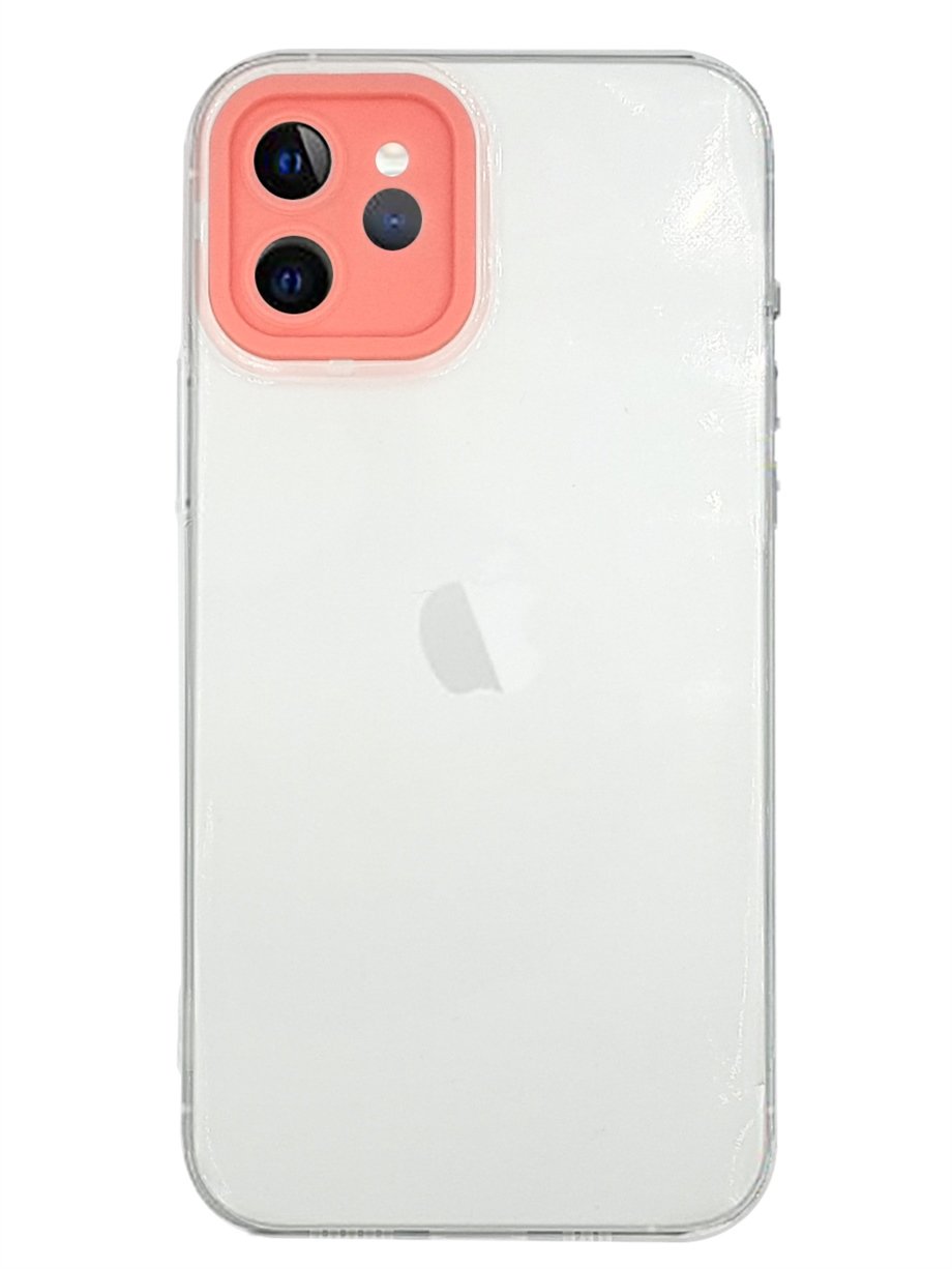 Apple 12 Pro Max Renkli Lensli Kılıf