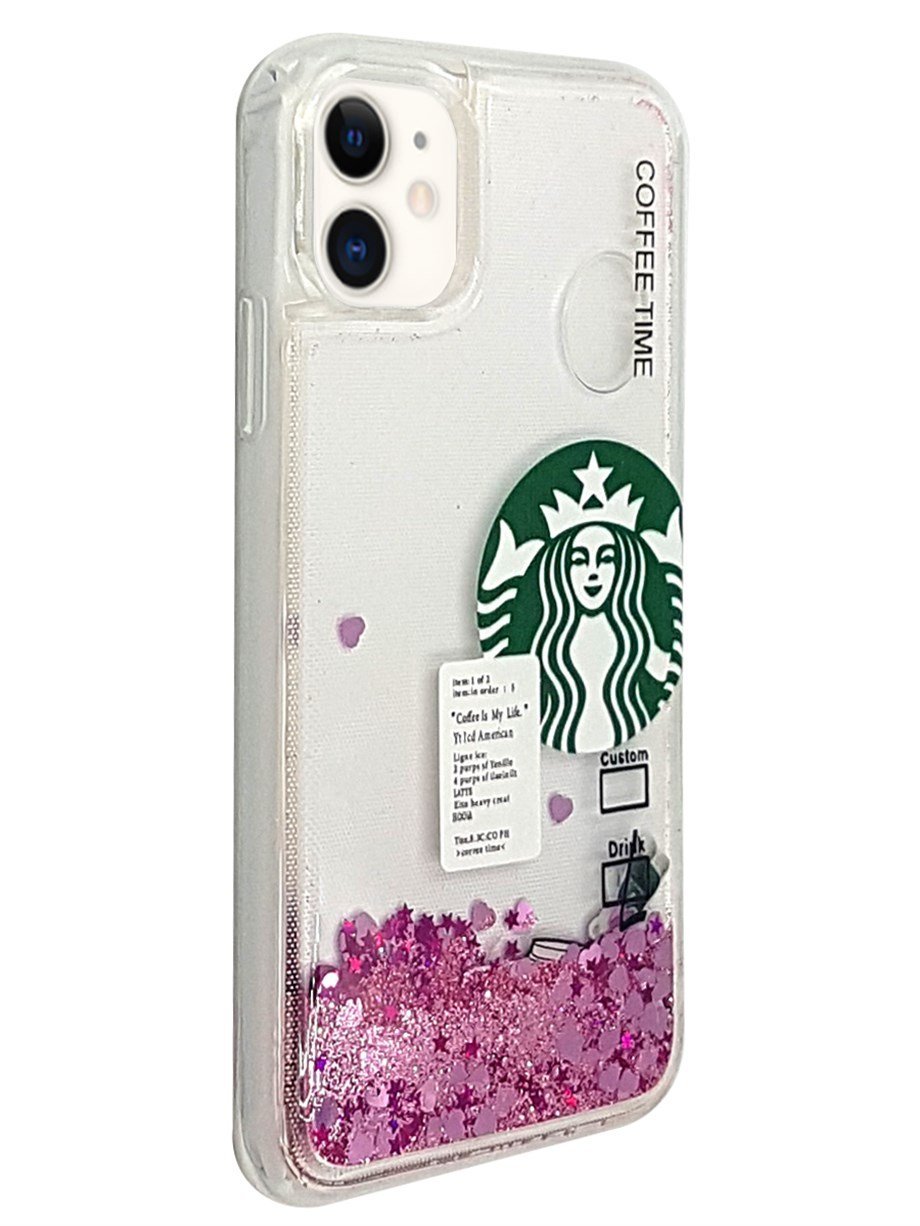 Apple iPhone 11 Kılıf Starbuck Sulu Silikon