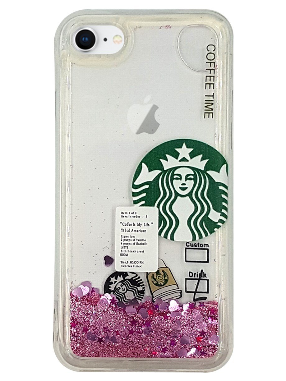 Apple iPhone 8 Kılıf Starbuck Sulu Silikon