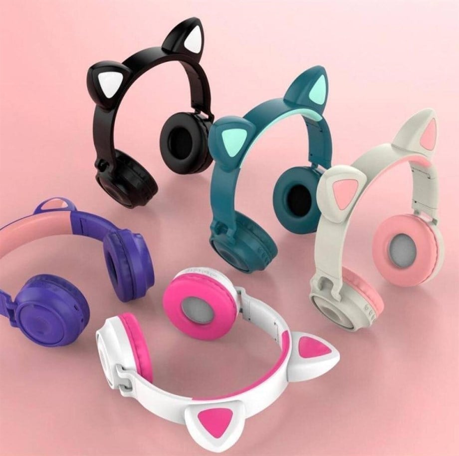 Catear ZW-028 Kablosuz Bluetooth Kulaklık Kedi Kulak