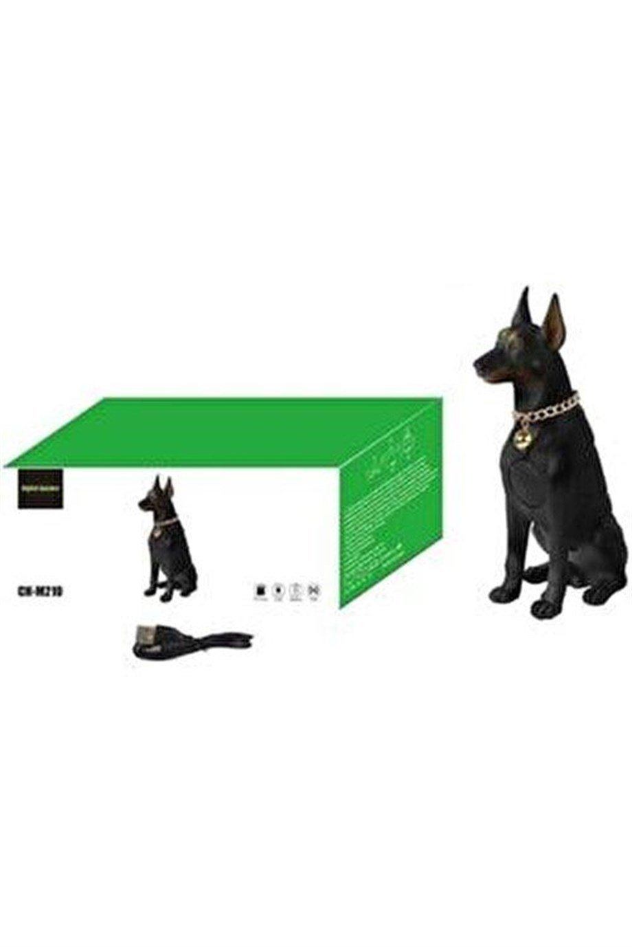 Chm-210 Köpek Labrador Ses Sistemi Bluettooh(Siyah)