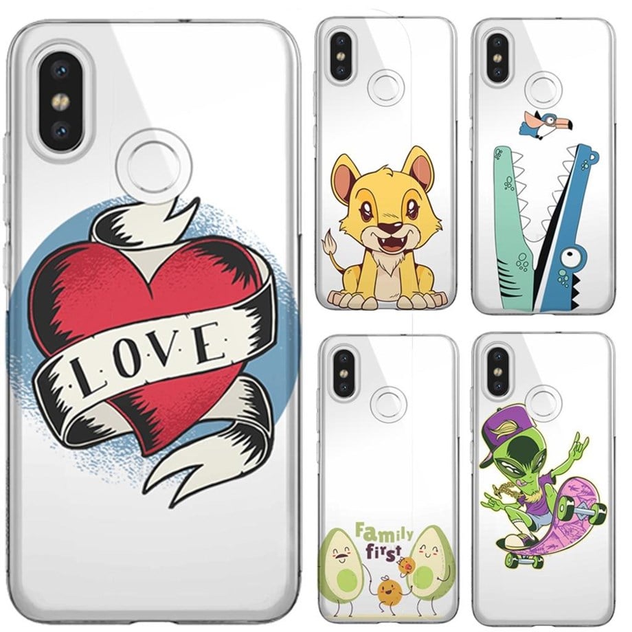 General Mobile Gm 5 Şefaf Baskılı kılıf