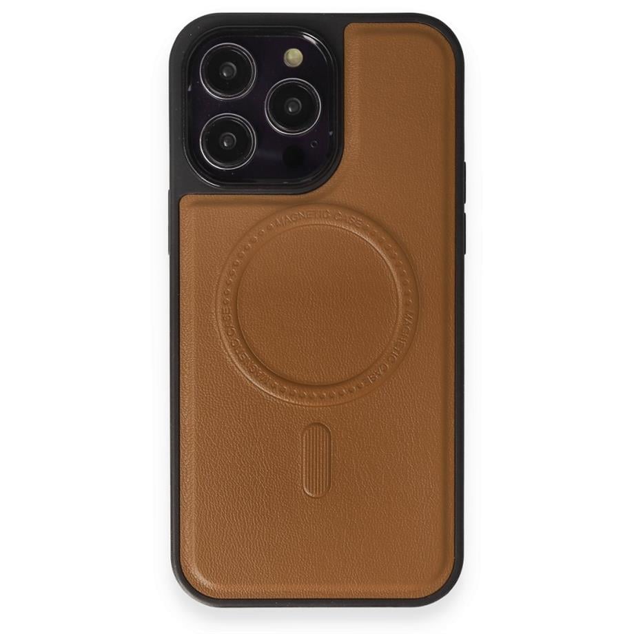 Iphone 11 Ozzi Magsafe Deri Kılıf
