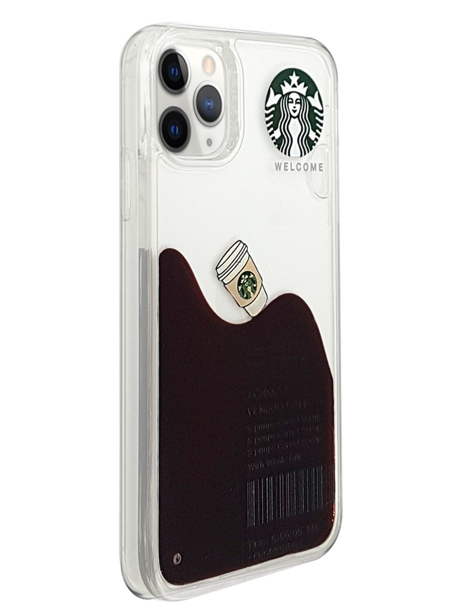 Iphone 11 Pro Max Sulu Starbucks Latteli Kılıf