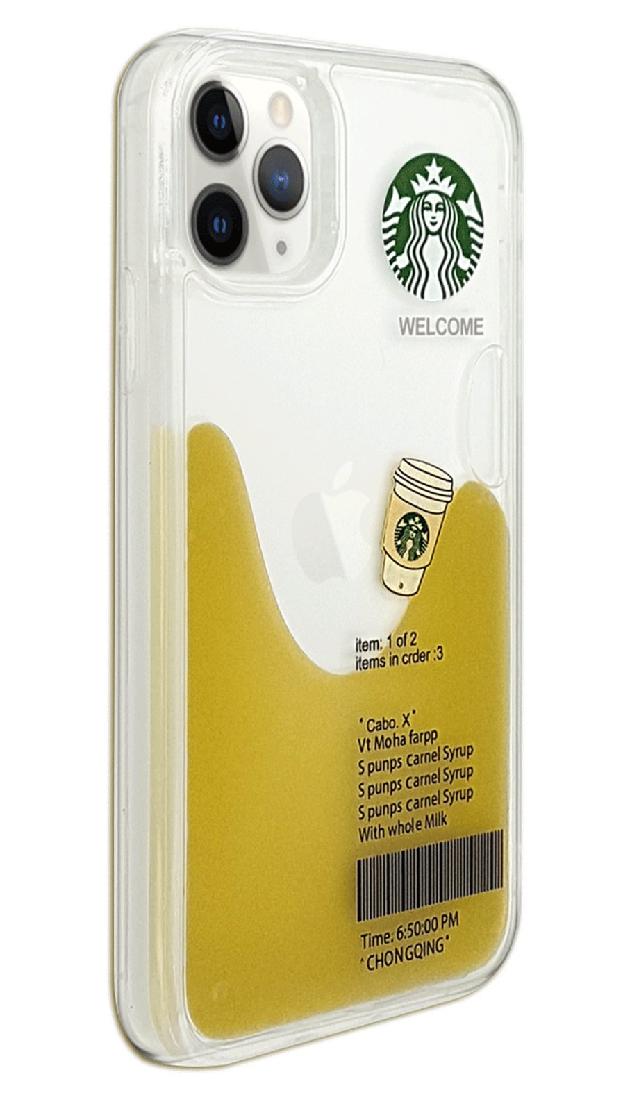 Iphone 11 Pro Max Sulu Starbucks Latteli Kılıf