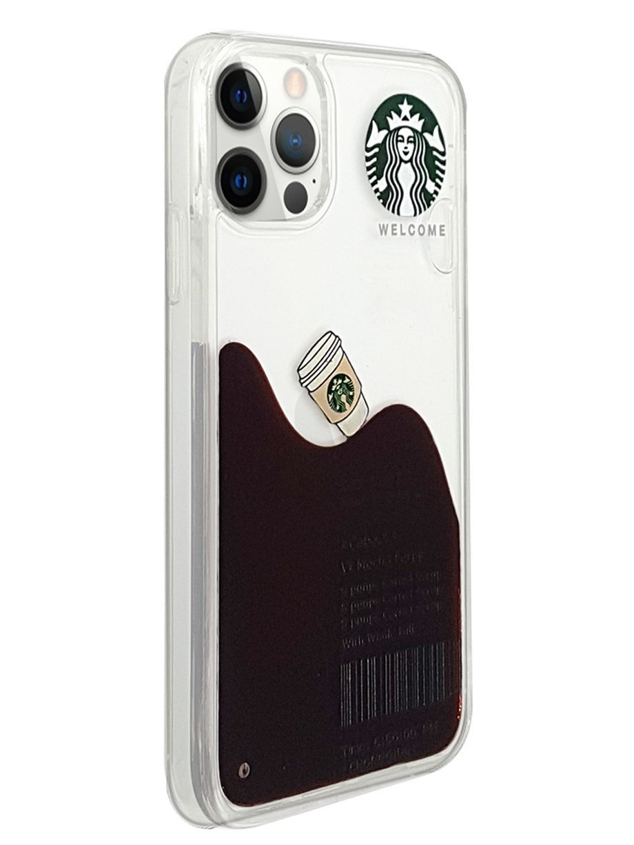 Iphone 12 Pro Max Sulu Starbucks Latteli Kılıf