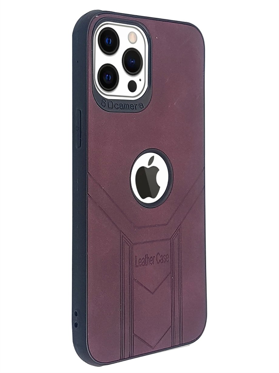 İphone 12 Pro Max Uyumlu Leather Kılıf