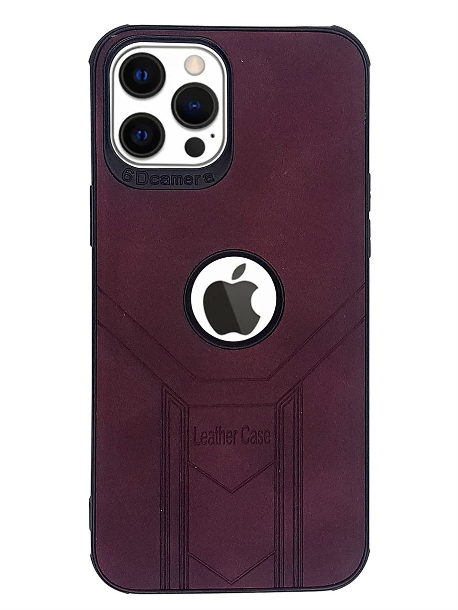 İphone 12 Pro Max Uyumlu Leather Kılıf
