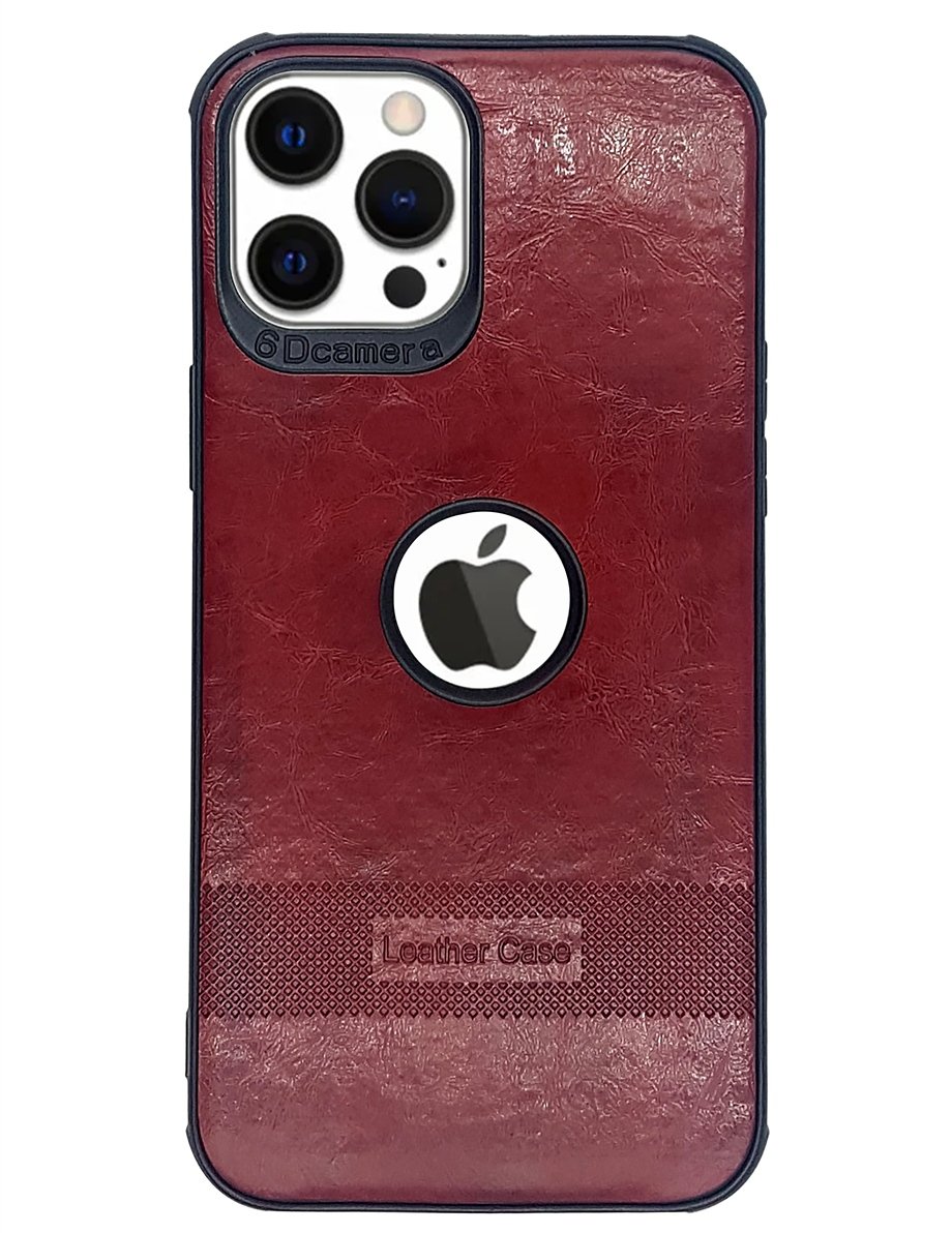 İphone 12 Pro Uyumlu Leather Kılıf