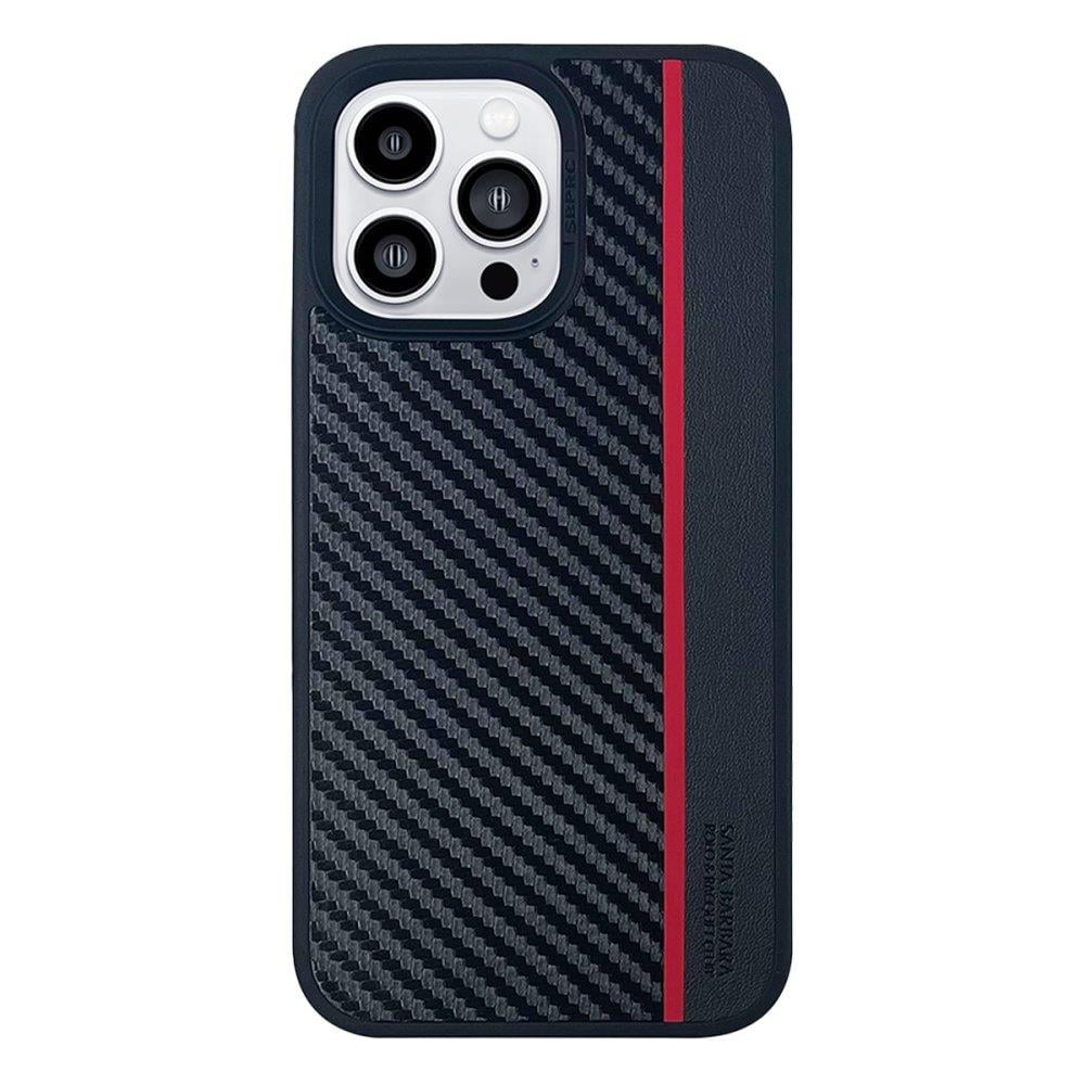 iPhone 15 Pro Max Santa Barbara Polo Hazel Karbon Set Kılıf