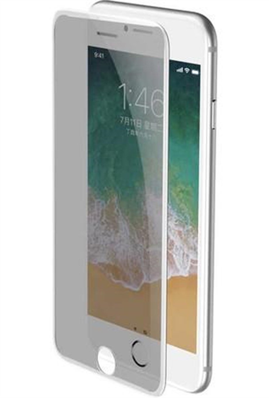 İphone 7 Plus White Panther Privacy Ekran Koruyucu