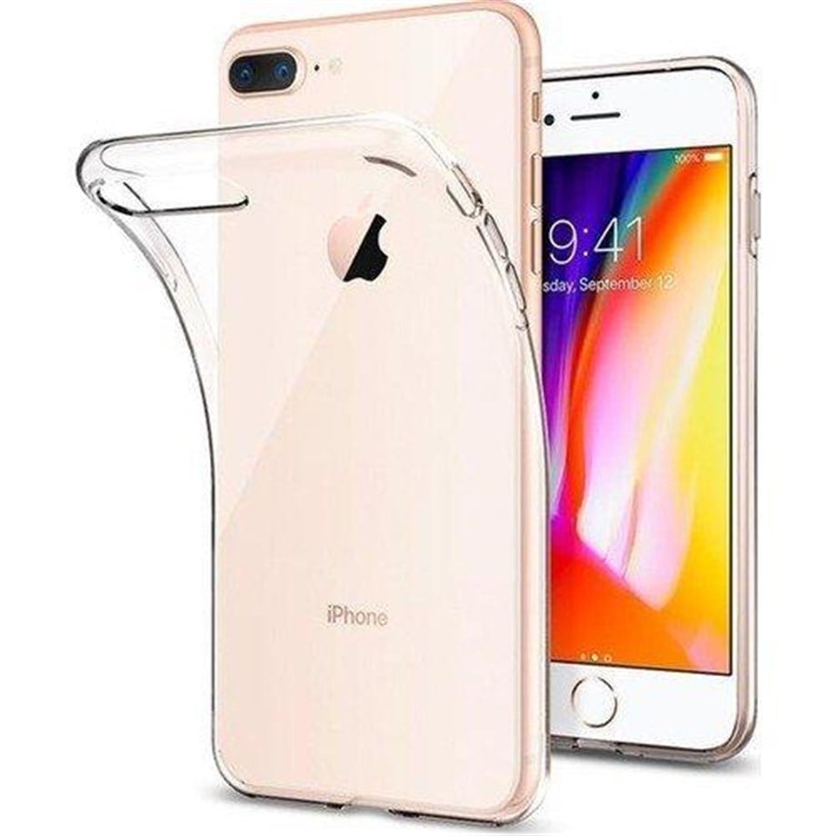İphone 8 Plus Tamperli Şeffaf Kılıf