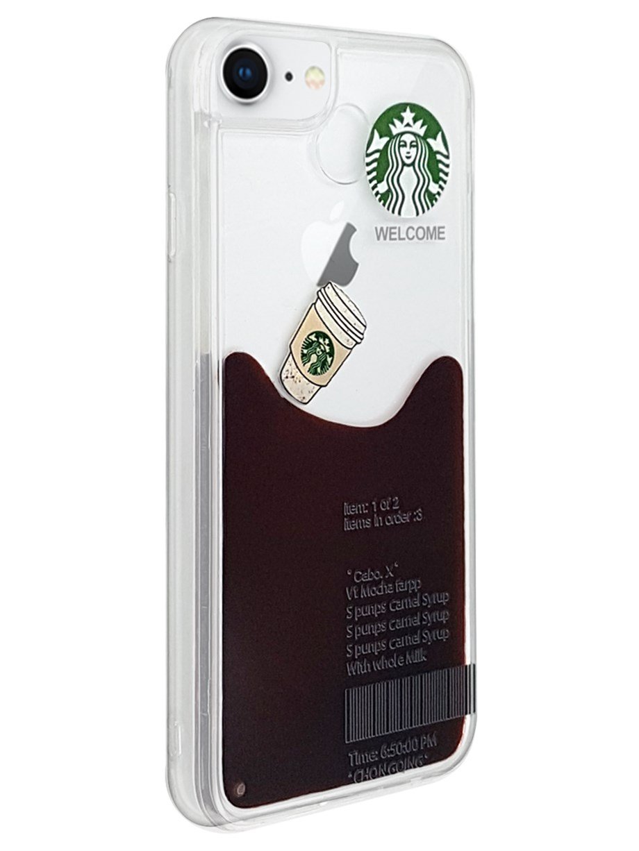 Iphone 8 Sulu Starbucks Latteli Kılıf