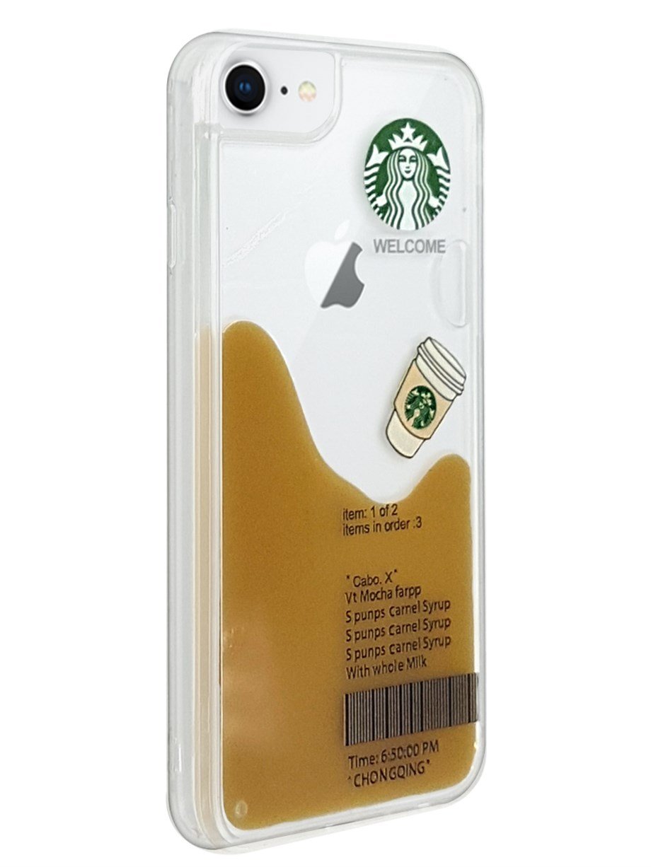 Iphone 8 Sulu Starbucks Latteli Kılıf